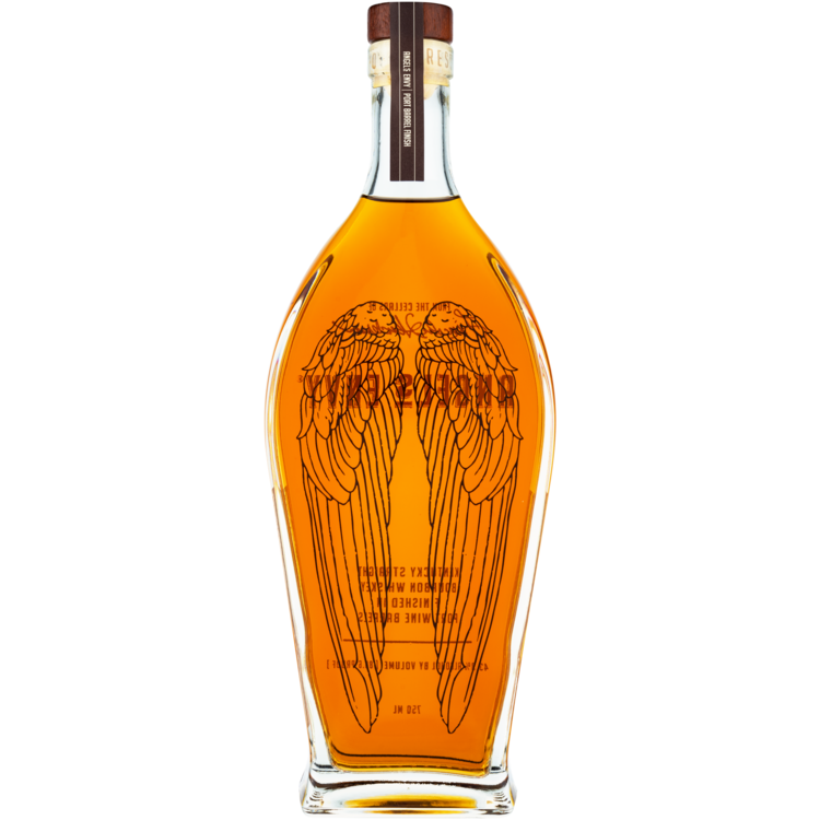 Angel's Envy Straight Bourbon Finished In Port Wine Barrels 86.6 - 750ML - Back