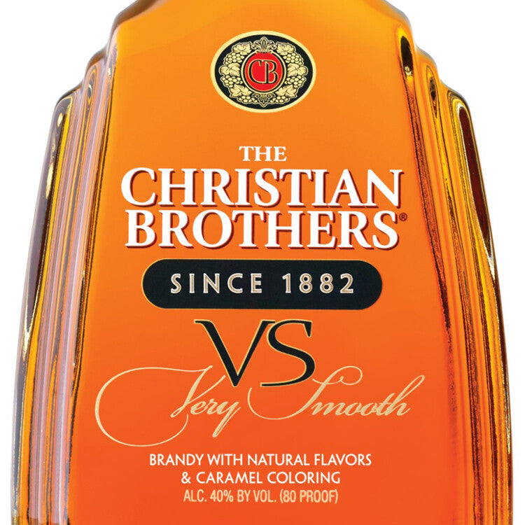 Christian Brothers Grape Brandy Amber Vs 80 - 100ML - Front Label