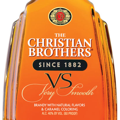 Christian Brothers Grape Brandy Amber Vs 80 - 100ML - Front Label