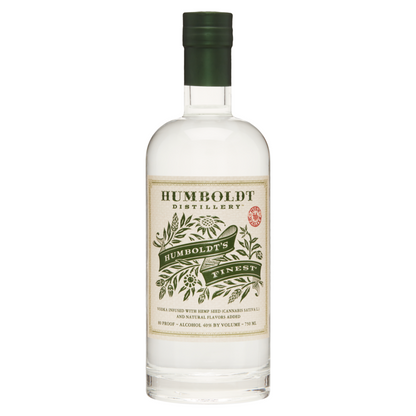 Humboldt Distillery Vodka Infused With Hemp Seed Humboldt's Finest 80 - 750ML - Front