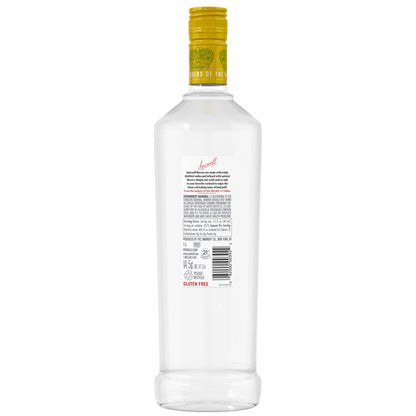Smirnoff Vodka Citrus Flavored 60 - 1.0L - Back