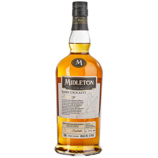 Midleton Single Pot Still Irish Whiskey Barry Crockett Legacy 92 - 750ML