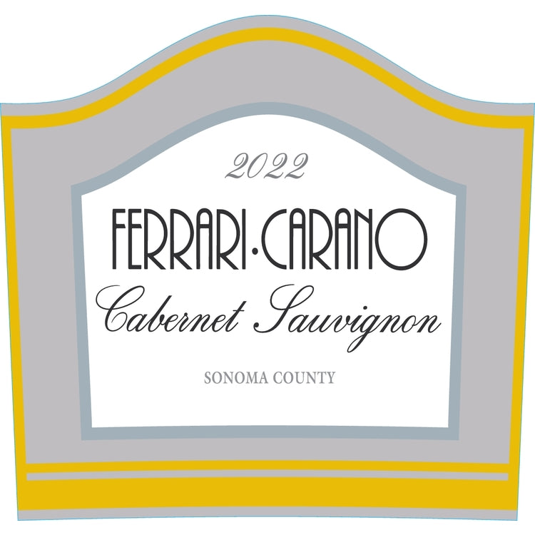Ferrari Carano Cabernet Sauvignon Sonoma County 2022 - 750ML - Front Label