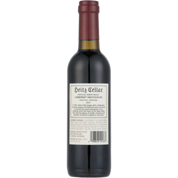 Heitz Cellar Cabernet Sauvignon Martha'S Vineyard Napa Valley 2017 - 375ML