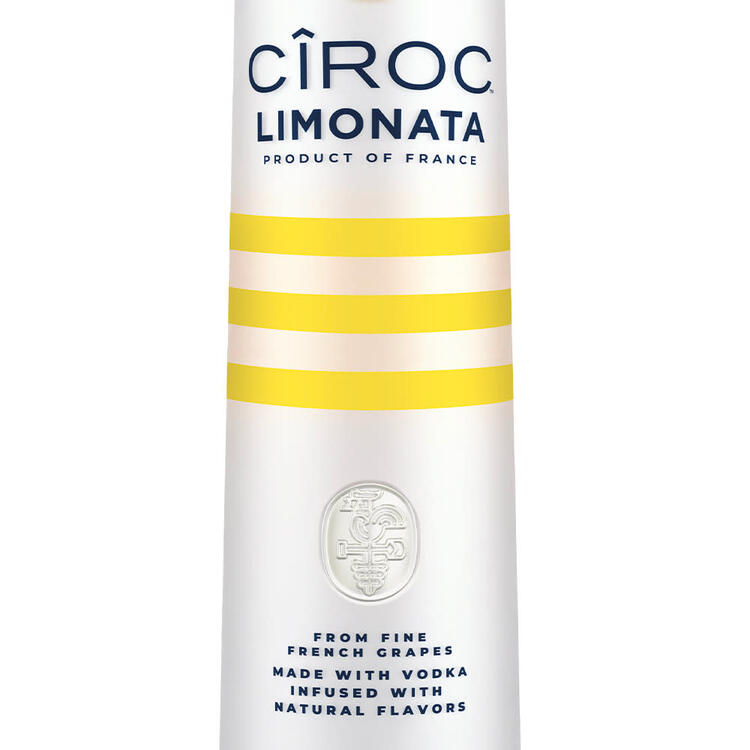 Ciroc Lemon Flavored Vodka Limonata 60 - 750ML - Front Label