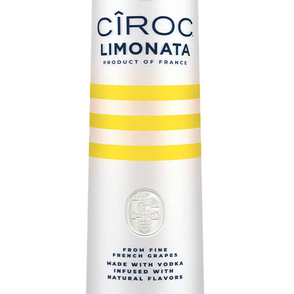 Ciroc Lemon Flavored Vodka Limonata 60 - 750ML - Front Label