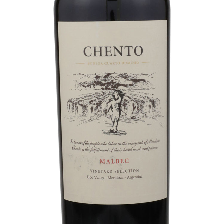 Bodega Cuarto Dominio Malbec Chento Single Vineyard Mendoza 2022 - 750ML