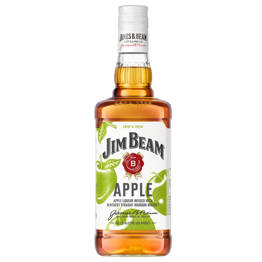 Jim Beam Apple Flavored Whiskey 65 - 750ML - Front