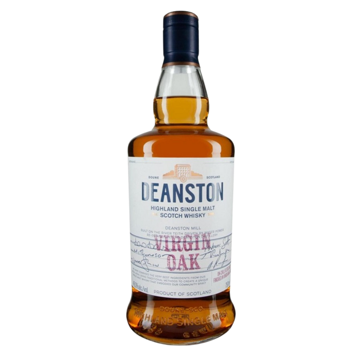 Deanston Single Malt Scotch Finished In Virgin Oak 92.6 - 750ML - Front
