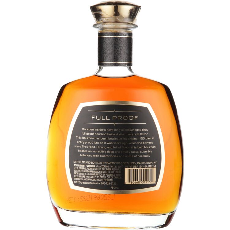 1792 Straight Bourbon Full Proof 125 - 750ML