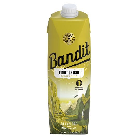 Bandit Pinot Grigio California - 1.0L - Front