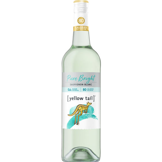 Yellow Tail Sauvignon Blanc Pure Bright Only 80 Calories South Austral - 750ML - Front