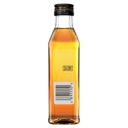 Johnnie Walker Blended Scotch Black Label 12 Yr 80 - 50ML - Back
