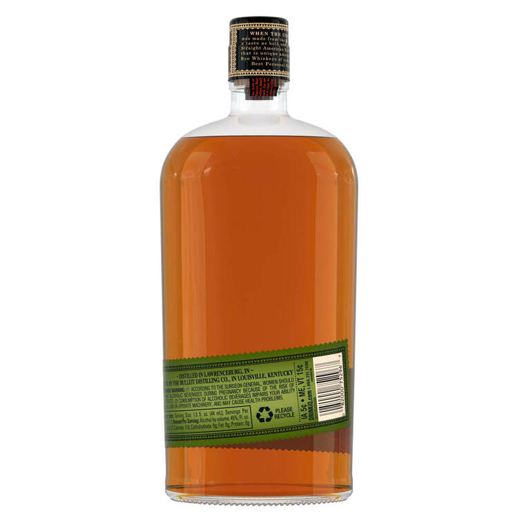 Bulleit Straight Rye Whiskey 95 Small Batch 90 - 750ML