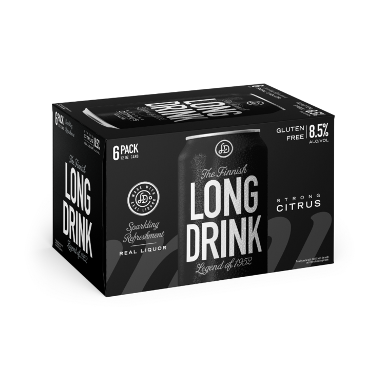 The Long Drink Company Strong Cocktail 17 - 355ML - Front