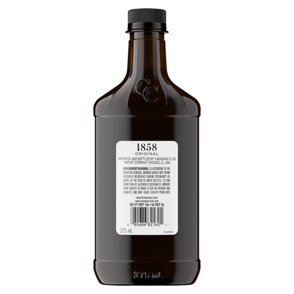 Canadian Club Canadian Whisky 80 - 375ML - Back