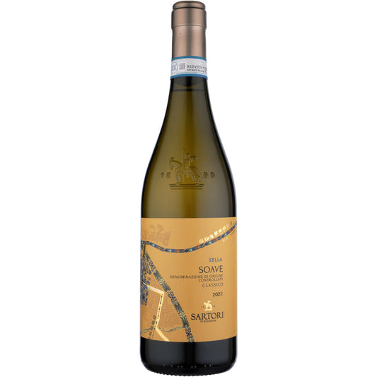Sartori Di Verona Soave Classico Sella 2023 - 750ML - Front