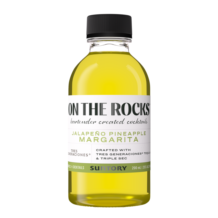 Otr-On The Rocks The Jalapeno Pineapple Margarita Tres Generaciones 40 - 200ML - Front