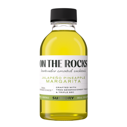 Otr-On The Rocks The Jalapeno Pineapple Margarita Tres Generaciones 40 - 200ML - Front