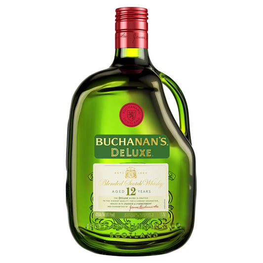 Buchanan's Blended Scotch Deluxe 12 Yr 80 - 1.75L - Front