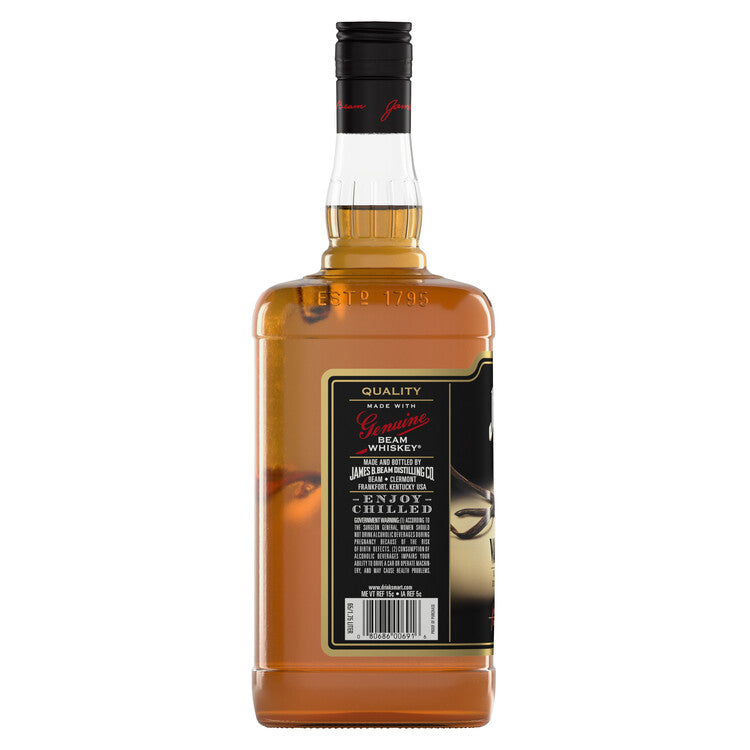 Jim Beam Vanilla Flavored Whiskey 65 - 1.75L - Back