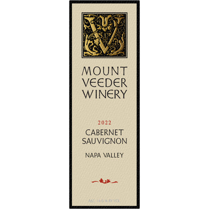 Mount Veeder Winery Cabernet Sauvignon Napa Valley 2022 - 750ML