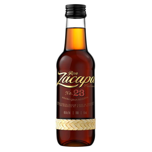 Ron Zacapa Aged Rum Centenario Solera Gran Reserva No. 23 23 Yr 80 - 50ML - Front
