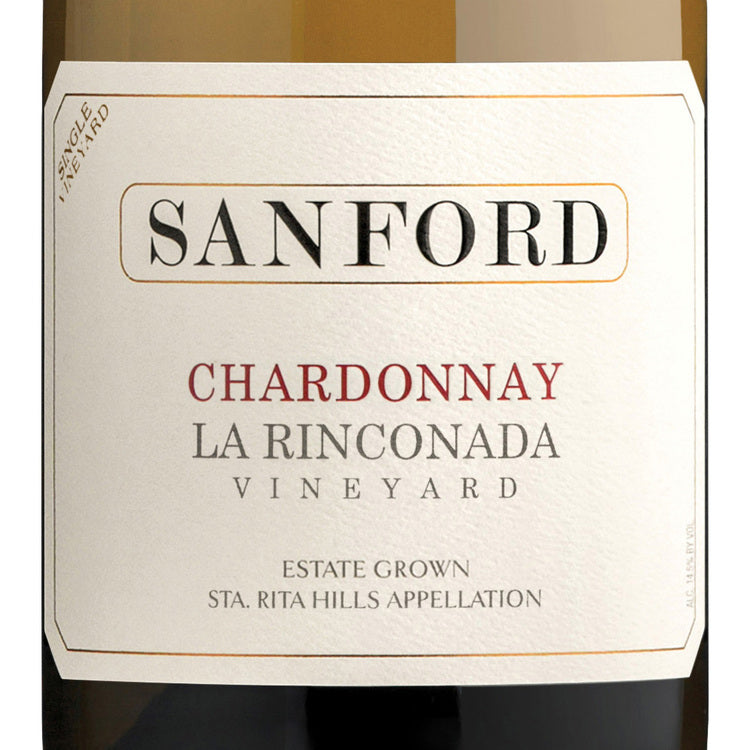 Sanford Chardonnay La Rinconada Vineyard Santa Rita Hills 2020 - 750ML