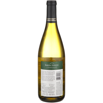 Baron Herzog Chardonnay Paso Robles - 750ML - Back