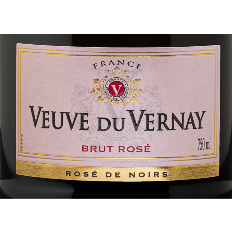 Veuve Du Vernay Brut Rose France - 750ML - Front Label