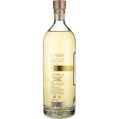 Amaras Mezcal Reposado Espadin 80 - 750ML - Back