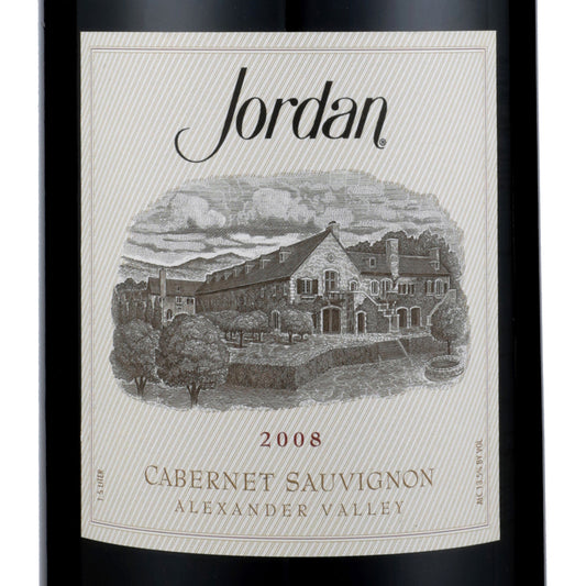 Jordan Cabernet Sauvignon Library Release Alexander Valley 2008 - 1.5L - Front Label