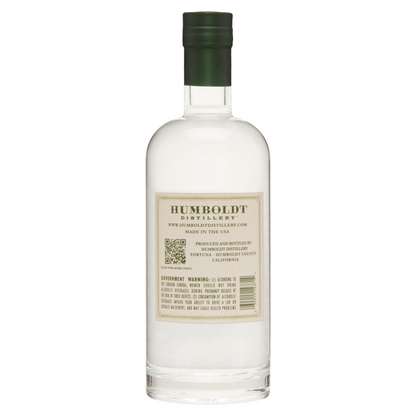 Humboldt Distillery Vodka Infused With Hemp Seed Humboldt's Finest 80 - 750ML - Back