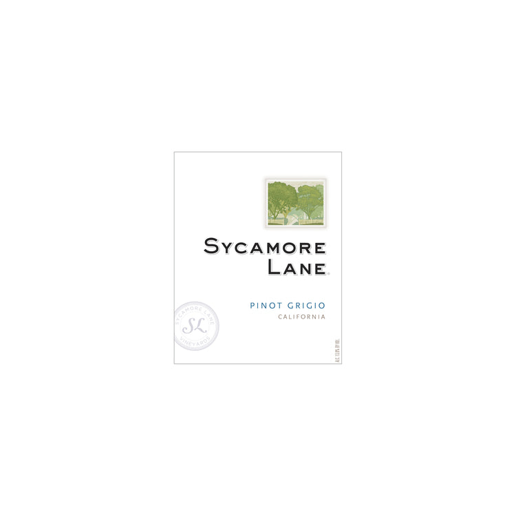 Sycamore Lane Pinot Grigio California - 1.5L - Front Label