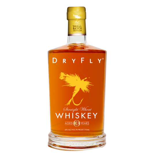 Dry Fly Wheat Whiskey 3 Yr 90 - 750ML - Front