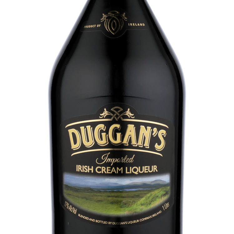Duggans Irish Cream 34 - 1.0L - Front Label