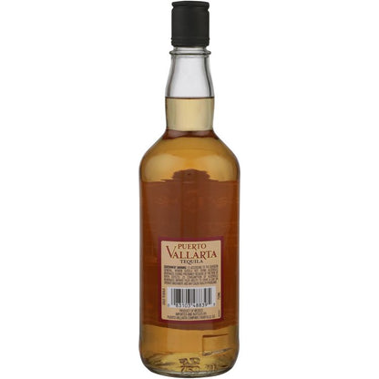 Puerto Vallarta Tequila Gold 80 - 50ML - Back
