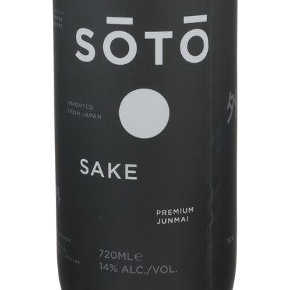 Soto Junmai Sake Black Label - 720ML - Front Label