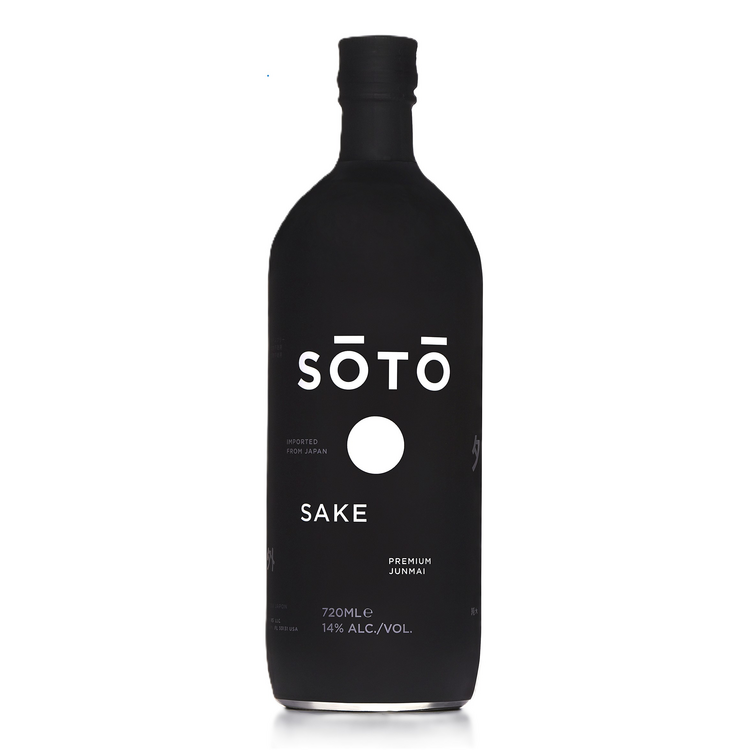 Soto Junmai Sake Black Label - 720ML - Front