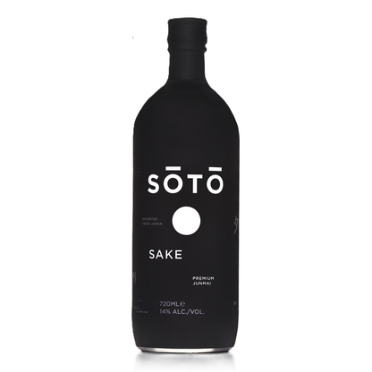 Soto Junmai Sake Black Label - 720ML - Front
