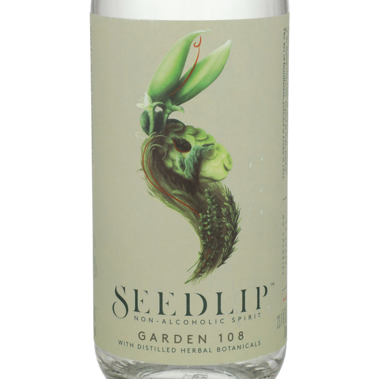 Seedlip Distilled Non-Alcoholic Spirit Garden - 700ML - Front Label