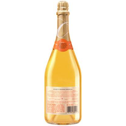 Cook's Sparkling Mango Mimosa Flavored Wine - 750ML - Back