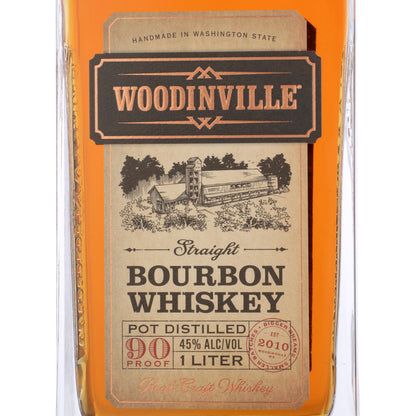 Woodinville Whiskey Co. Straight Bourbon Pot Distilled 90 - 1.0L