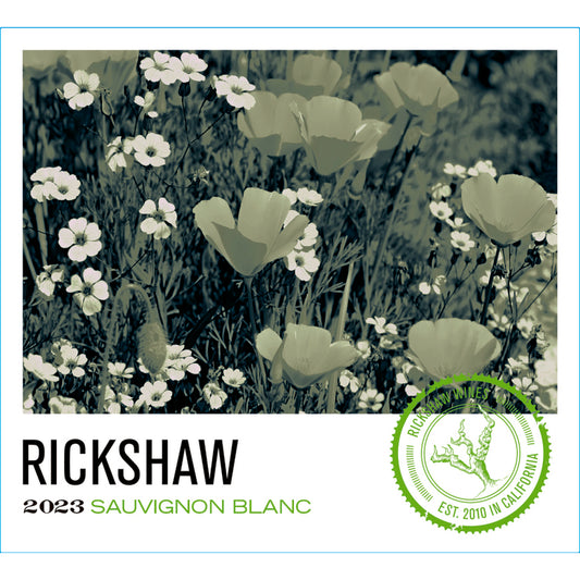 Rickshaw Sauvignon Blanc California 2023 - 750ML - Front Label