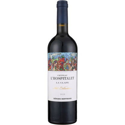 Gerard Bertrand La Clape Rouge Chateau L'Hospitalet Art Collection 202 - 750ML