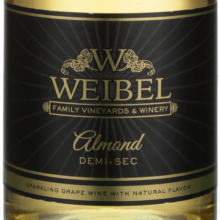 Weibel Family Almond Champagne - 750ML - Front Label