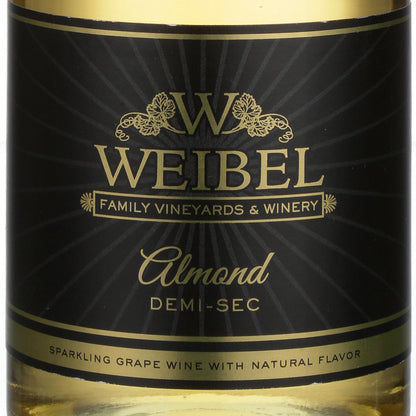 Weibel Family Almond Champagne - 750ML - Front Label