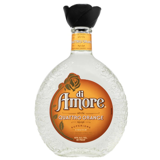 Di Amore Orange Liqueur Quattro Orange 80 - 750ML - Front