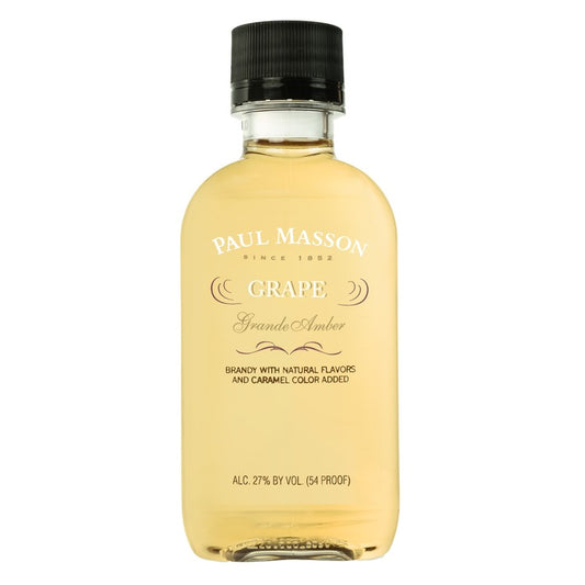 Paul Masson Grape Flavored Brandy Grande Amber 54 - 100ML - Front