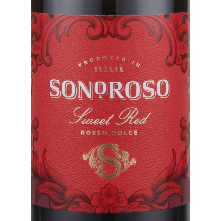 Sonoroso Sweet Red Rosso Dolce Trevenezie - 750ML - Front Label